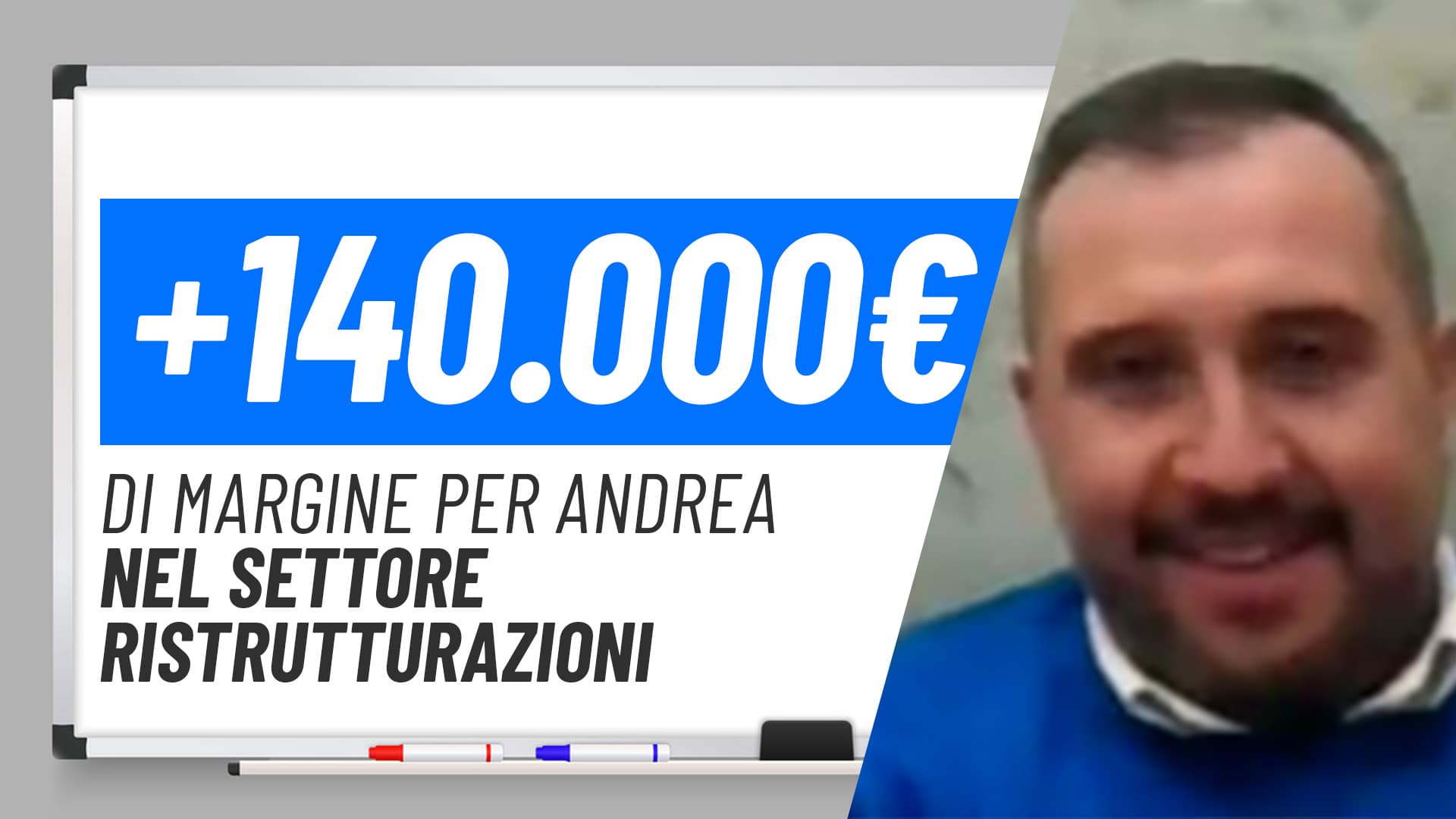 +140.000€ di Margine in 12 mesi per Andrea con il Controllo di Gestione