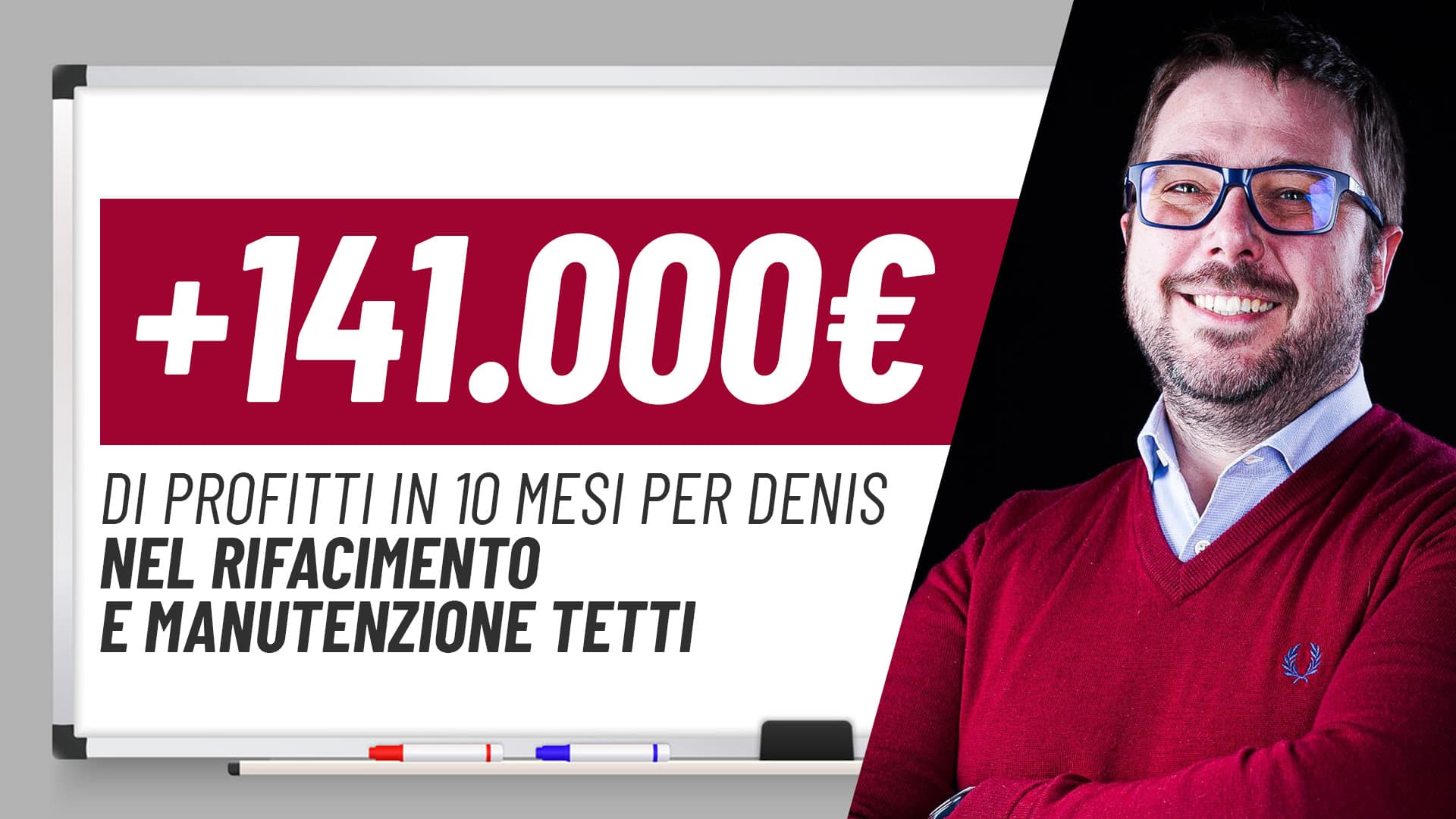 +141.000€ di profitti per Denis in 10 mesi con il controllo di gestione