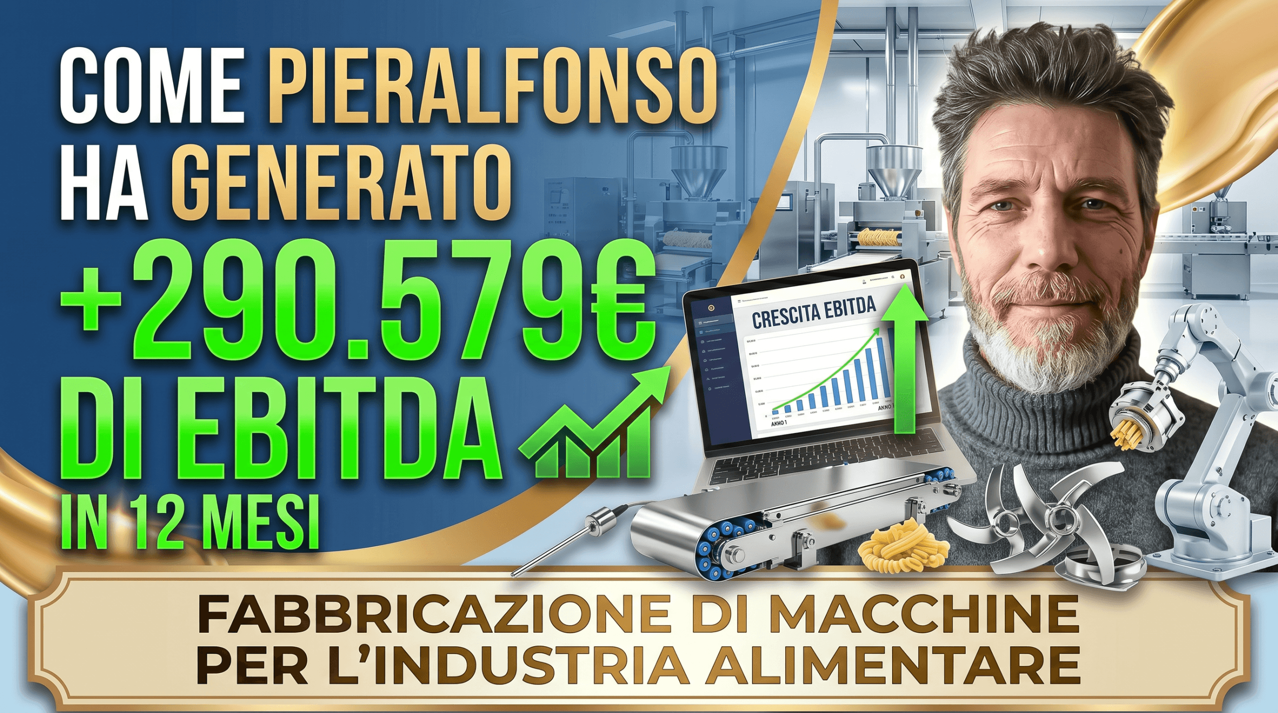 +290k EBITDA per Pieralfonso in 12 mesi col controllo gestione