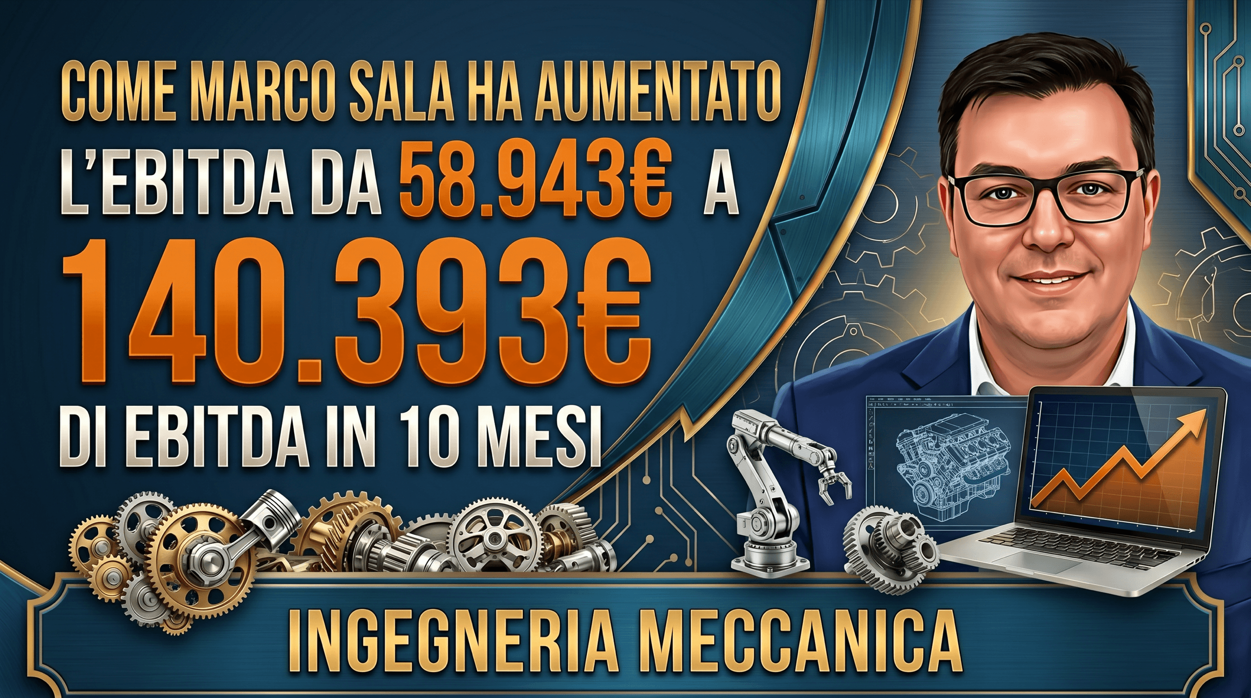 EBITDA da 59k a 140k in 10 mesi: Marco Sala non decide più di pancia